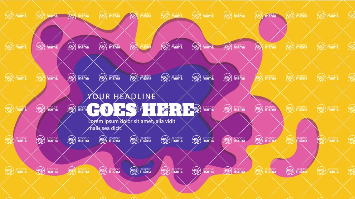 vector backgrounds - a rich collection (vector pack) of beautiful shapes and modern color palettes - Colorful Business Background Vector Design